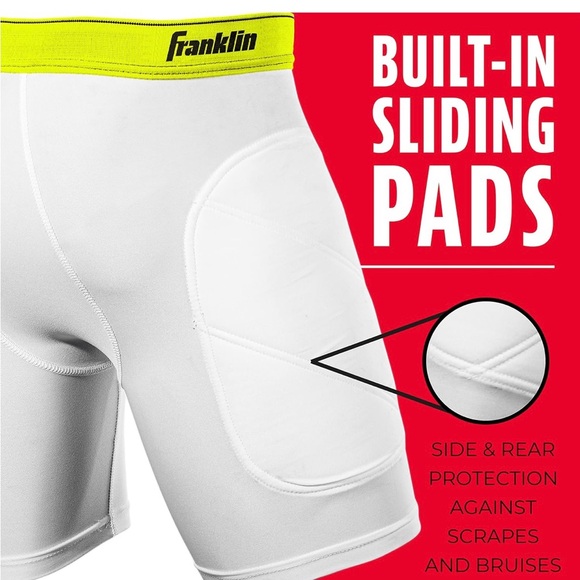 Franklin White Padded Kids Boxer Briefs - Picture 6 of 10